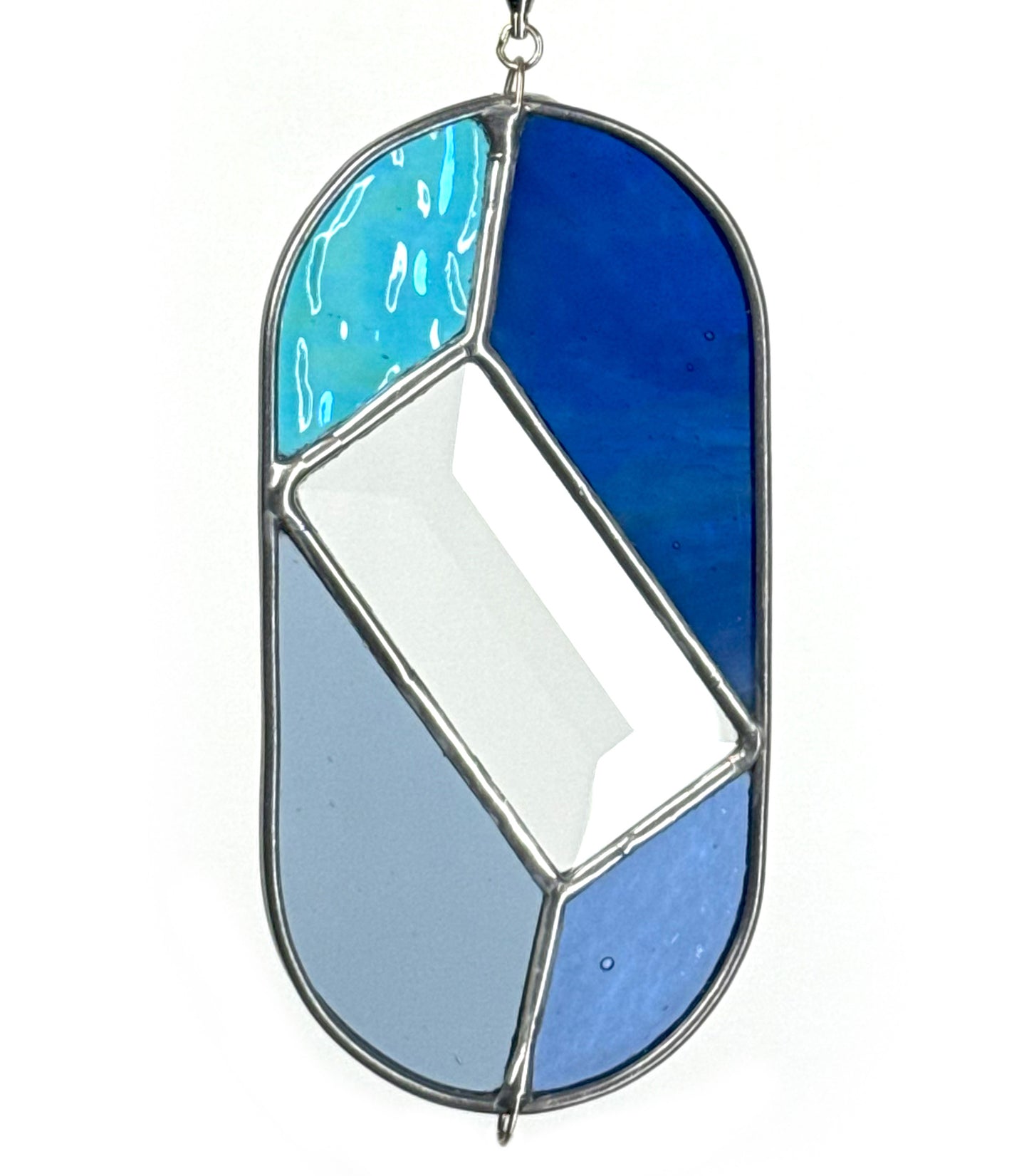 tilted rectangle bevel - slate