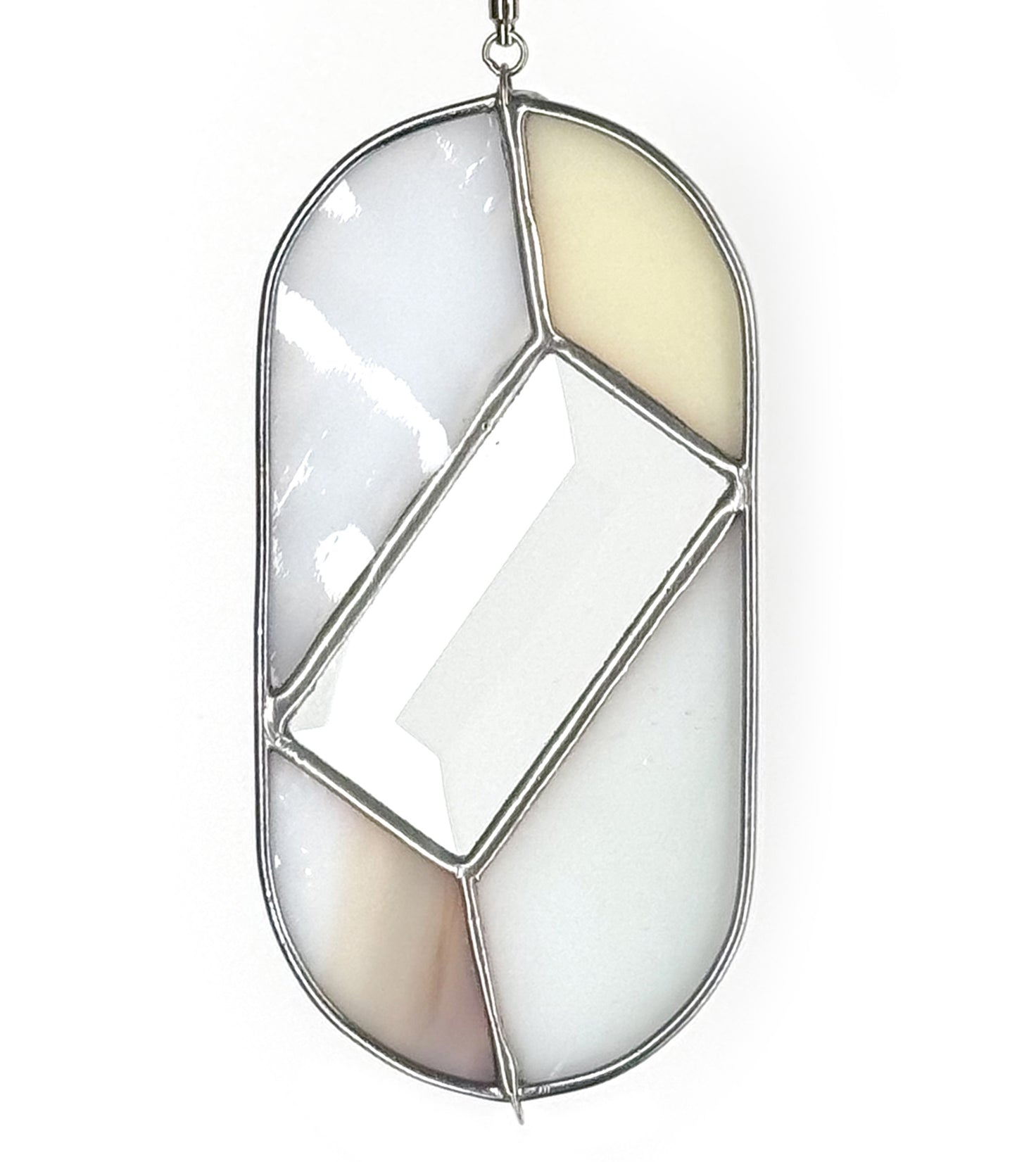 tilted rectangle bevel - bone