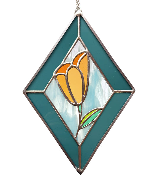framed flower - dawn