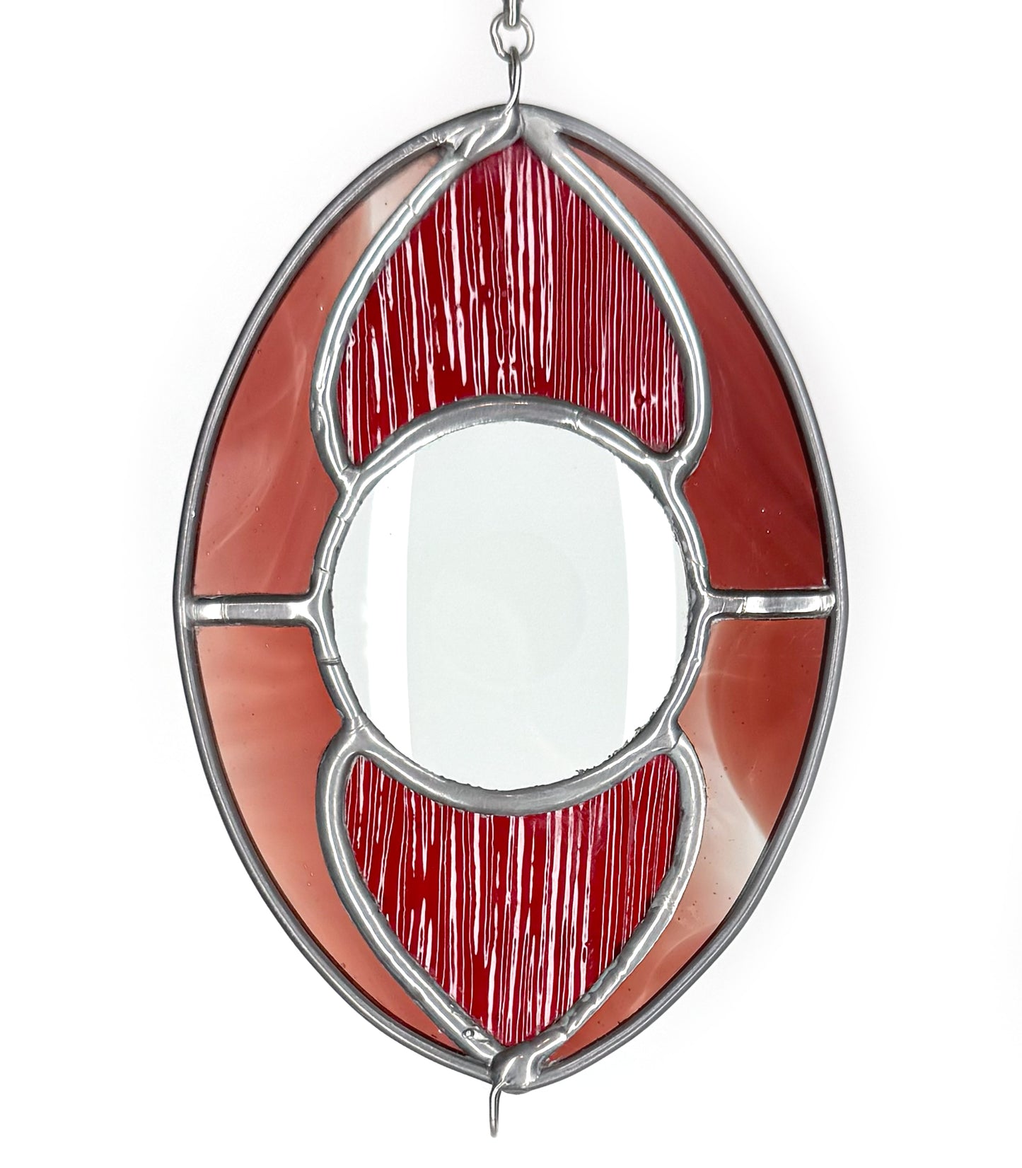 petaled circle bevel - cinnamon