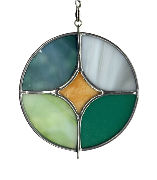 festive round - moss